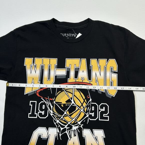 Wu Tang Clan 1992 New York T Shirt Mens Small Basketball Graphic Hip Hop Rap - Picture 6 of 7